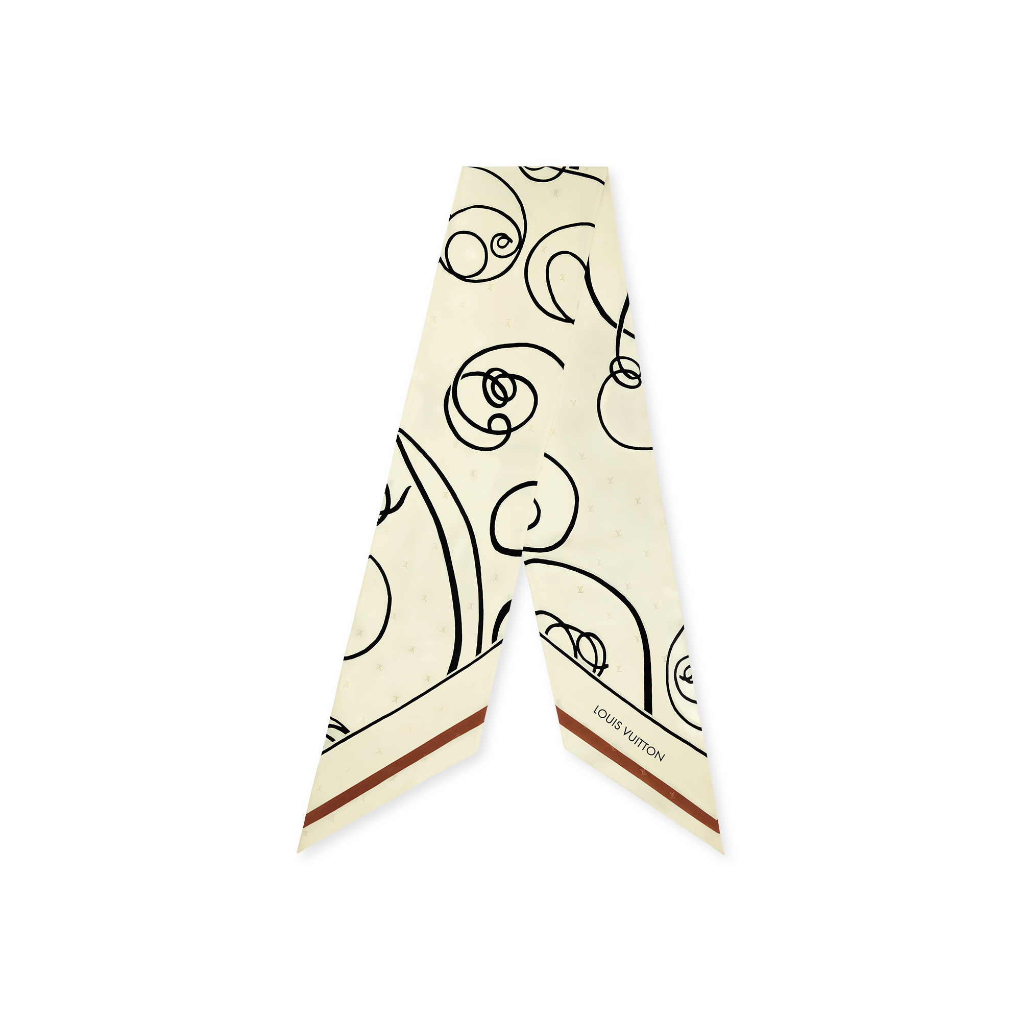 ウィメンズ シルクスカーフ&バンドー - ホワイト｜ルイ・ヴィトン 公式